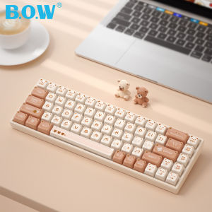 B.O.W | Bộ Bàn Phím Cơ và Chuột 3 Chế Độ Yên Tĩnh Đẹp Mắt