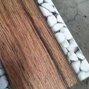 Keramik Lantai Avignon Motif Kayu dan Batu 40x40 Olten Brown - I