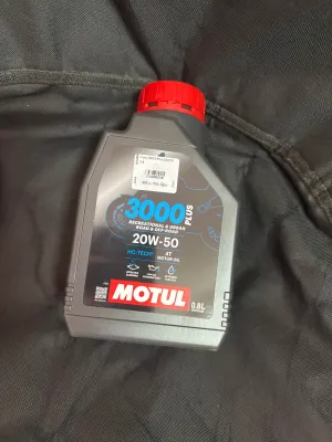 น้ำมันเครื่อง MOTUL 3000 Plus 20W50 ขนาด 0.8 สำหรับ Harley davidson รถV twin chopper