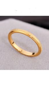 OYJR แหวนพ่นทรายเรียบๆ แฟชั่น สำหรับผู้หญิง ซึ่งมีรายละเอียด แฟชั่น เรียบๆ แห้งมิตร และร่างกายสวย สมบูรณ์