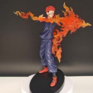 Bandai | Hot Anime Jujutsu Kaisen Figure Itadori Yuji Ryomen Sukuna Makora Action Model Pvc Statue Desktop Ornament Collection Toys Gift