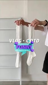 Makayo ถุงน่องบางสไตล์ญี่ปุ่น ระบายอากาศได้ดี ถุงน่องนักเรียนหญิง ถุงเท้ากองข้อเท้า Socks