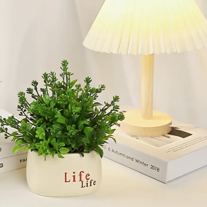 Nordic artificial flower pots sunflower potted plants living room home decorations