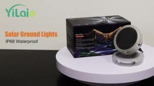 Bộ 4 Đèn Năng Lượng Mặt Trời Chống Nước IP68 Lắp Đặt Kép Bằng Băng Dính & Vít Tự Động Bật/tắt Đèn LED Trang Trí Sân Vườn Bậc Thang Cảnh Quan