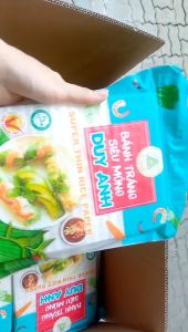 Bánh tráng siêu mỏng ít calo (17calo/bánh) tiện lợi không cần nhúng nước Duy Anh Food 300gr