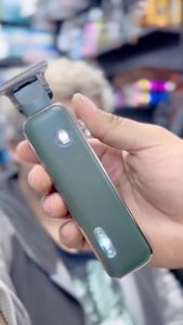 COD Kemei Alat Cukur Rambut Elektrik Hair Clipper Trimmer 500mAh / mesin cukur rambut elektrik cas tanpa kabel listrik full set KM-5098 / mesin cukur rambut barber shop barbershop / pencukur rambut elektrik cas / mesin cukur kemei km5098 hijau