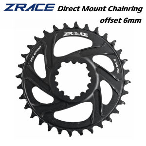 ZRACE 1 X 12s Offset 6mm Direct Mount Chainrings for 3 Screws Direct Mount Crank Compatible Eagle 28/30/32/34/36T 7075AL