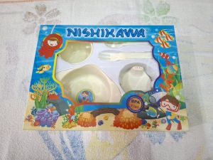 Nishikawa Feeding set. Perlengkapan makan MPASI
