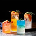 แก้วตรงค็อกเทลถ้วย Long Island แก้วชาเย็น Golden Tom Collins Mojito ถ้วยสไตล์ญี่ปุ่น Barware ดื่มอุปกรณ์. 