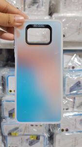 Case Poco X3 - X3 Pro Softcase GRADIENT HOLOGRAM PLATE Casing Hp Poco X3 - X3 Pro