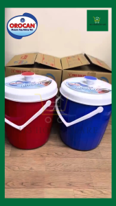 Orocan Insulated Bucket 10L | Ice Bucket/Rice Bucket