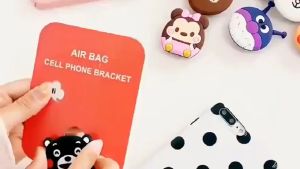 MYX Store Popsocket 3D HP Holder Karakter Kartun pop socket handphone Stand Cartoon Aksesoris Tablet