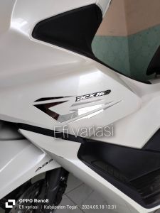 GARNIS AKRILIK MOTOR PCX 160 PELINDUNG BODY DEPAN A