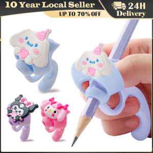 Five Fingers Silicone Pencil Pen Holder Children Writing Posture Learning Tool Stationery Aid Grip Posture Correction Silicone Silicone Pencil Holder Comfortable Sturdy Pencil Holder Flexible Soft Pen Writing Aid Tool