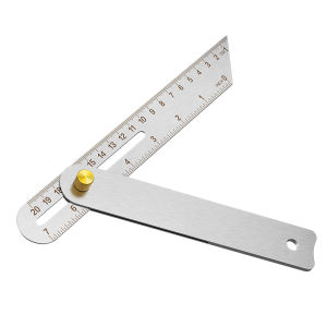 ZHENGQI | Multifunctional Adjustable Angle Ruler Stainless Steel