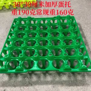 Thickened Plastic Egg Tray 30 Pieces Local Chicken Egg Packaging 188g Picnic Egg Basket Food Bag Outdoor Camping Travel Supplies