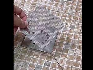 100 Pcs Disposable Shower Drain Hair Catcher for Home Shower Drain Bathtub Bathroom Kitchen Sink Anti-blocking Mesh Net