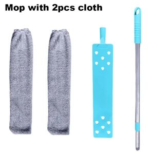 Retractable Gap Dust Clean Under Appliance Microfiber Duster Dust Cleaning Brush with Telescoping Long Handle Home Cleaning Tool