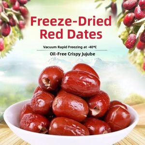 Authentic Non-Fried Dried Red Dates Crispy Snack Two Packagings Randomly Sent Sugar-Free Premium Quality from Xinjiang