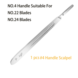20Pcs Carbon Steel Surgical Metal Scalpel Blades Fit #3 #4 Knife Handle Beauty DIY Mobile Phone Repair Craft Carving Cutting