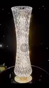 Touch Dimming Crystal LED Table Lamp Romantic Night Light Modern Bedside Desk Light Home Decor Gift