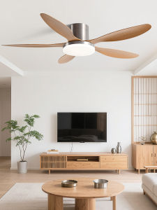 KAIRUI | Quạt Trần Đơn Giản Phong Cách Bắc Âu Có Đèn Điều Chỉnh Độ Sáng Và Điều Khiển Từ Xa