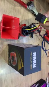 `แตรลมไฟฟ้า HORN 1156D แตรรถยนต์ และมอเตอร์ไซค์ 12V-24V`