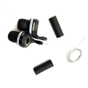 High Precision Variable Speed Rotary Knob 7/21 Speed Transmission Governor for Mountain Bike MTB Gear Adjustment