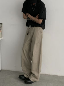 Retro Inknots Clean Fit Arc Splicing Thiết Kế Quần Áo Bảo Hộ Lao Động Mỹ Quần Nam Nữ Thời Trang Thương Hiệu Thoải Mái Rộng Rãi Cotton Vải Bông Quần
