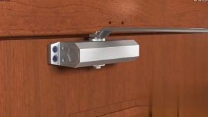 Tay co thủy lực tay hơi đẩy cửa co giữ cửa 90 độ Neo ( cùi chỏ cửa)Tay co thủy lực (tay đẩy hơi) ELEYA cho cửa 25-35 kg