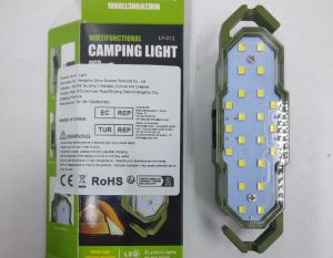 ESMARTER | Outdoor Strong Wind Rope Light with Magnet - Camping Emergency Warning Light White Warm Light for Tent