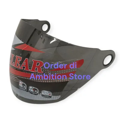 Kaca Visor Helm NHK Predator 1 Visor Kaca Helm NHK Predator Single Visor