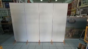 ฉากกั้นห้องพระ ส่งฟรี 240x180 พร้อมขาตั้ง