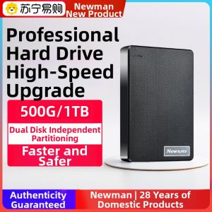 Newman Portable Hard Disk Drive 500G 1TB High Speed Thin Lightweight Large Capacity External Storage for Computer USB3.0 Interface