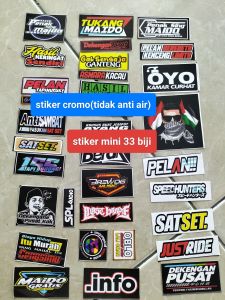 STIKER AUDIO | STIKER SOUND | STIKER SOUNDSYSTEM | STIKER CROMO | STIKER PACK | STIKER ISI 33 BIJI