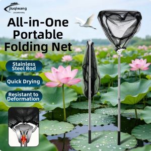 BAIXITANG | Durable Telescopic Fishing Net Set