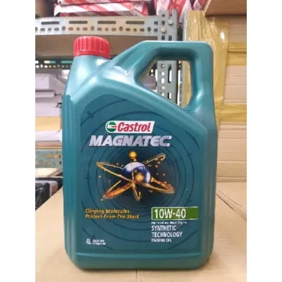 3384282 Castrol Magnatec 10W40 Semi Synthetic Engine Oil (4 liter) For Honda Toyota Perodua Proton Mitsubishi Hyundai