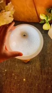 Máy Xông Tinh Dầu Mặt Trăng Trụ Tròn Thay Đèn Ngủ Máy Phun Sương Mặt Trăng Tỏa Hương Thơm Khử Mùi Tạo Ẩm Chống Khô Da