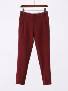 Elastic Womens Autumn Casual Pants Small Foot Long Pants Fashion Brand Discount Trousers Loose Fit Carrot Shape 0W044