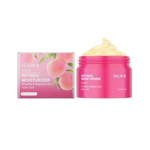 EELHOE Peach Retinol Moisturizer Moisturizing and hydrating the skin brightening and gentle ingredients nourish and care for the skin Soothing Moisturizer Brightening Moisturizer