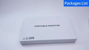 16 Inch 144Hz Portable Gaming Monitor for Nintendo Switch Steam Deck PS4/5 VESA Mount Mini HDMI & USB-C Travel Monitor