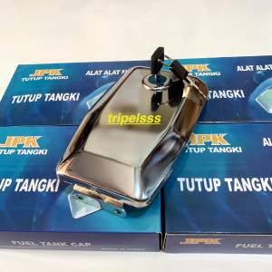 Tutup tangki Rx King Rxking Rx-King warna nekel crome
