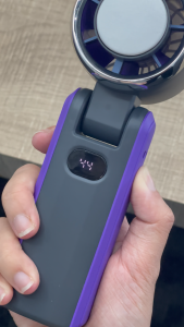 LePinBang Handheld Portable Cooling Fan | Instant Cooling | 100-Speed Adjustable