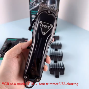 VGR V-051 V-298 Electric Hair Clippers Kit for Men Cordless Clipper and Trimmer Set Clippers for Hair Cutting Kit with Long Battery Life Hair Grooming Trimmer for Family Kids and Self-Haircut Use