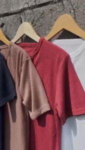 KAOS PRIA PREMIUM-KAOS PRIA TERBARU-KAOS PREMIUM BAHAN WAFFLE Nyaman