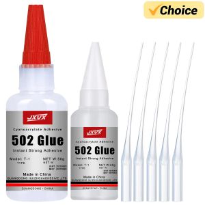 กาวอเนกประสงค์ 50/20 กรัม 502 กาวติดแน่นเร็วพิเศษ กาวอเนกประสงค์สำหรับเรซิ่น เซรามิก โลหะ แก้ว แห้งเร็ว