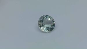 Natural Uruguay Green Amethyst 6.09 Cts. Round Cut Eye Clean Grade Loose Gemstone