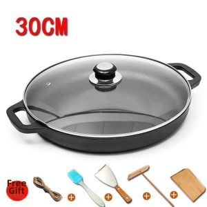 Nonstick Cast Iron Multipurpose Frying Pan