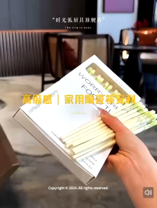 Set 5 đôi đũa họa tiết lá xanh phong cách Nhật đầu bo tròn an toàn chống trơn bền chắc in họa tiết sắc nét