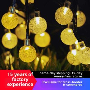 Solar Bubble Ball Light String